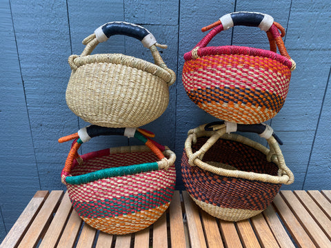 Bolga Minis, small,  solid handle